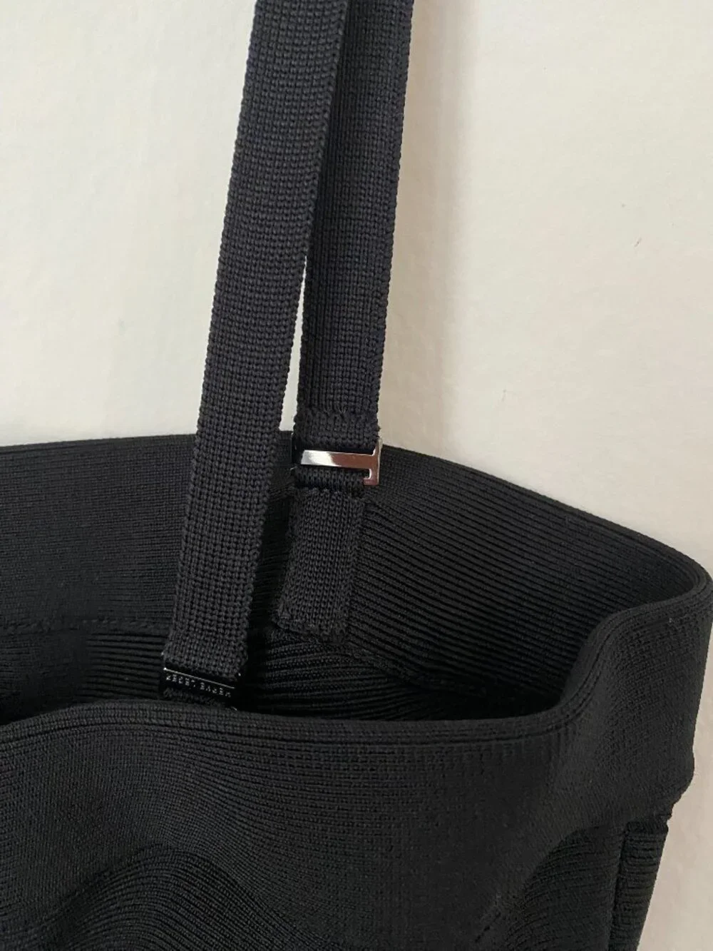 Herve Leger Black Strapless Bodycon Dress | Detachable Straps | NWT - Picture 7 of 10